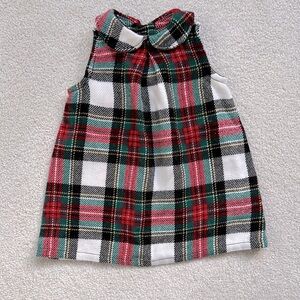 Carter’s Baby Plaid Sleeveless Jumper Dress
